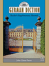 Gateway to German Diction book cover Thumbnail